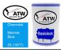 Preview: Chevrolet, Mariner Blue, 25 (1977): 500ml Lackdose, von ATW Autoteile West.